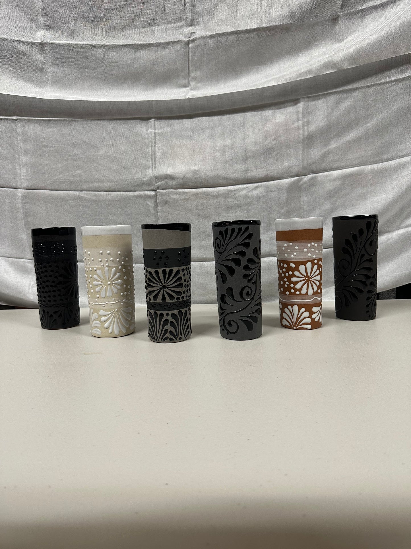 Tall Handmade Ceramic Cups