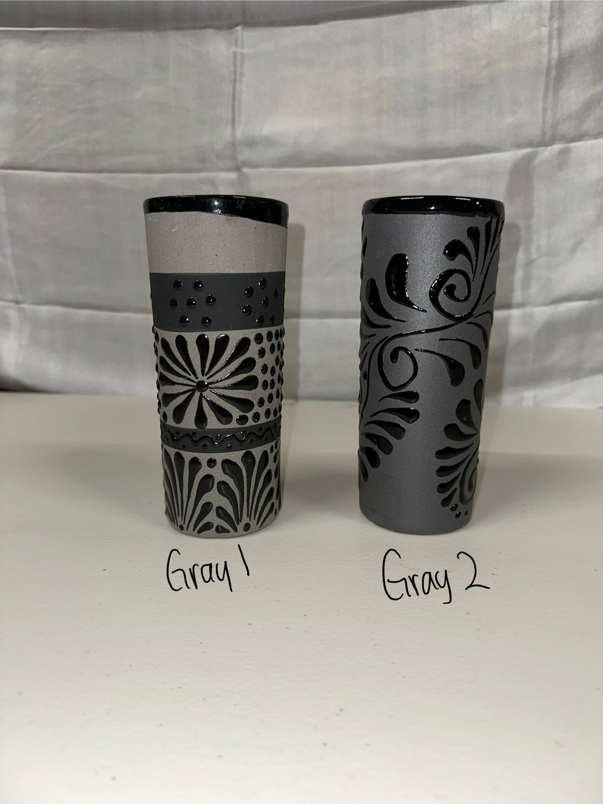 Tall Handmade Ceramic Cups