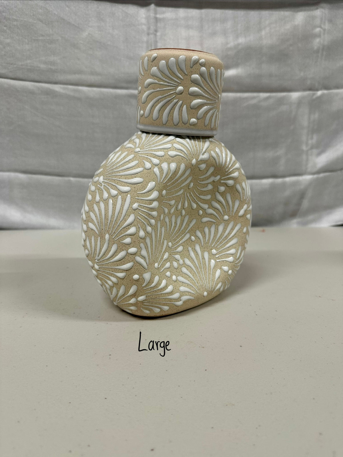 Mexican Ceramic Water Carafe