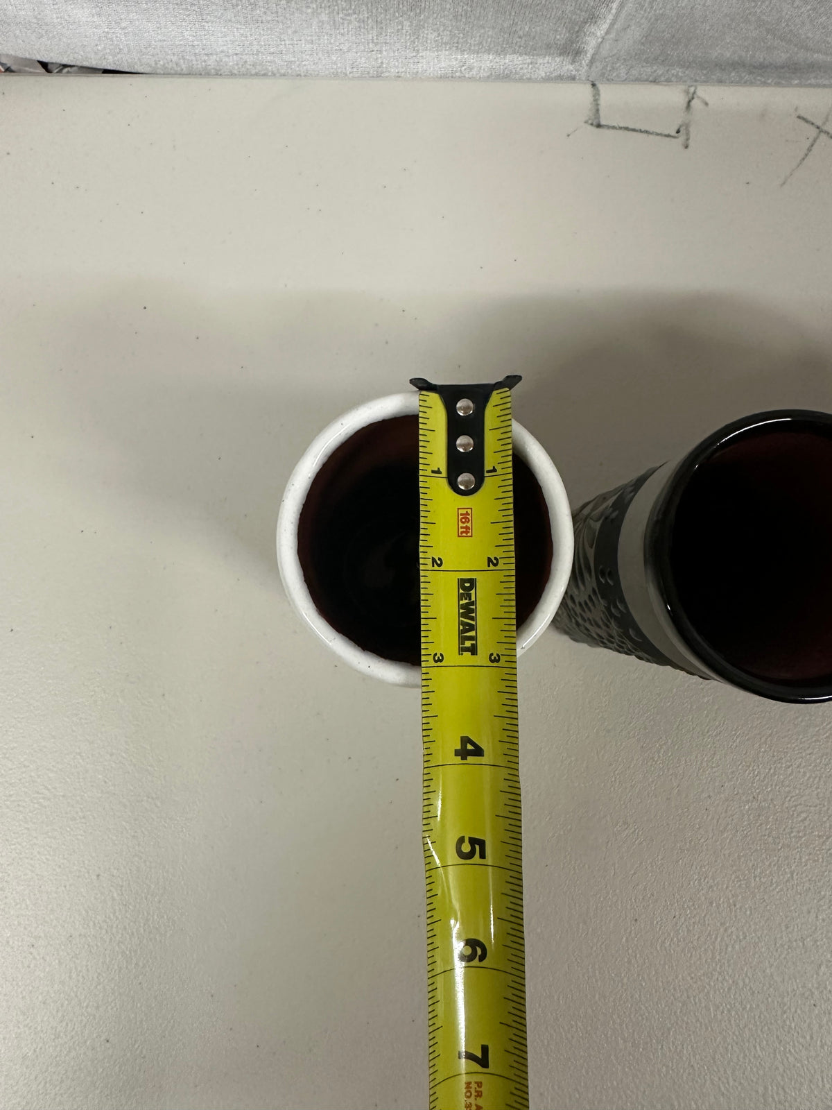 Tall Handmade Ceramic Cups