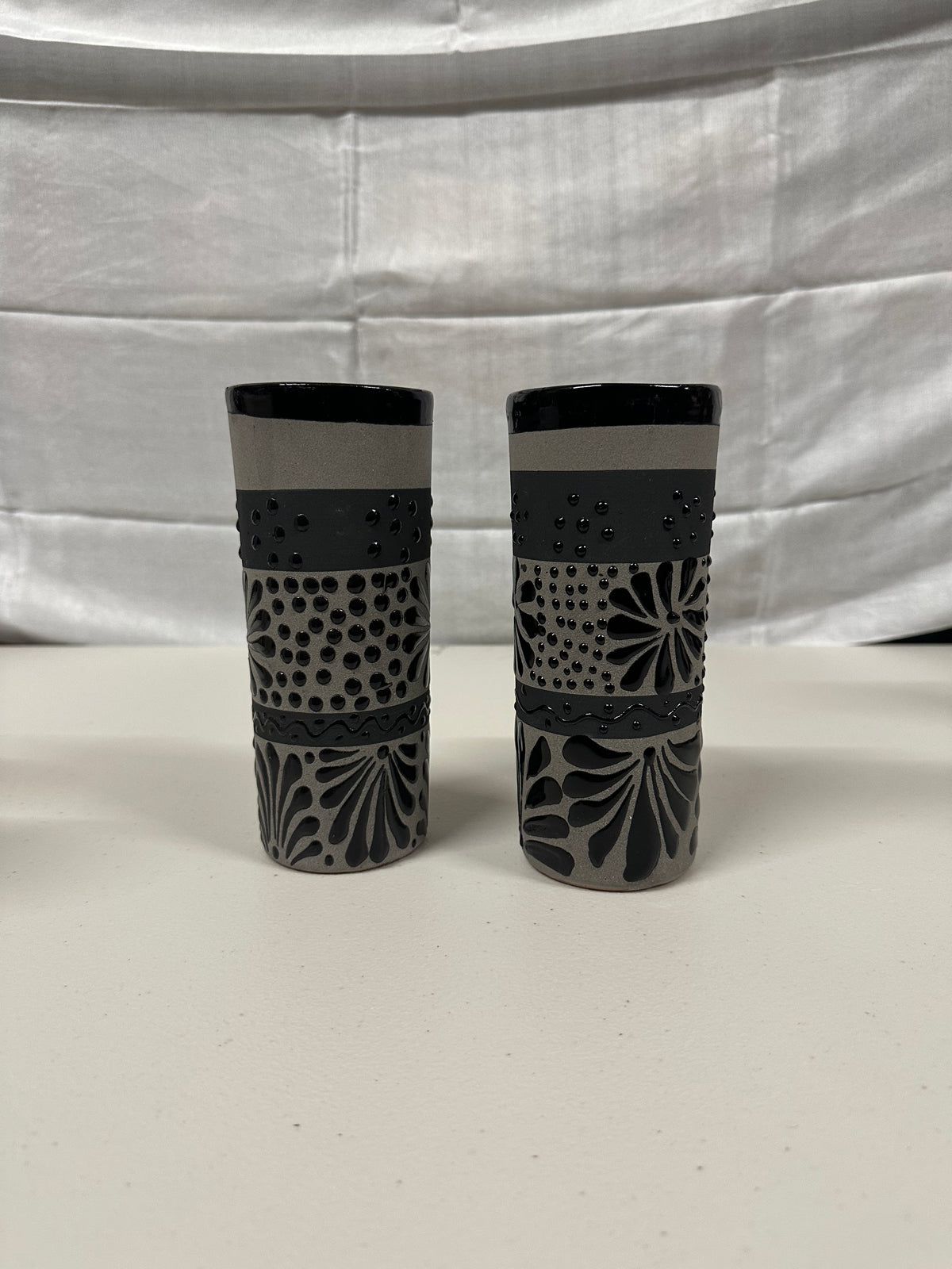 Tall Handmade Ceramic Cups