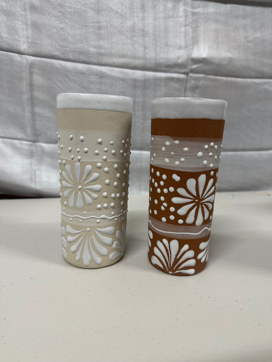 Tall Handmade Ceramic Cups